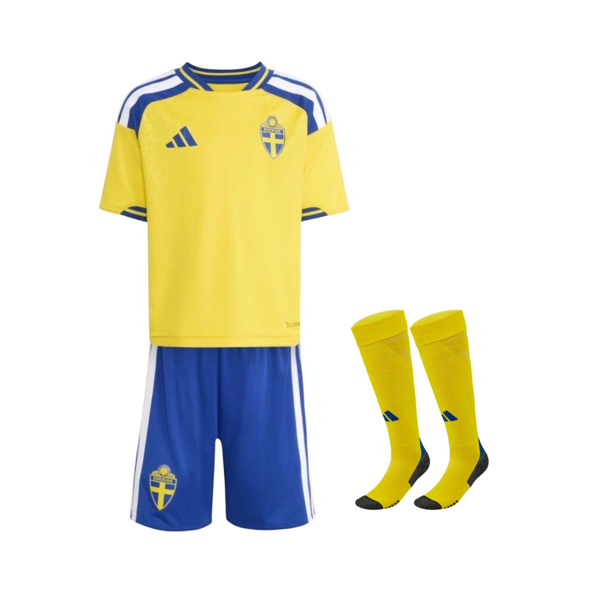 Kit de Criança - Suécia Principal 26/27 - Mundial 2026