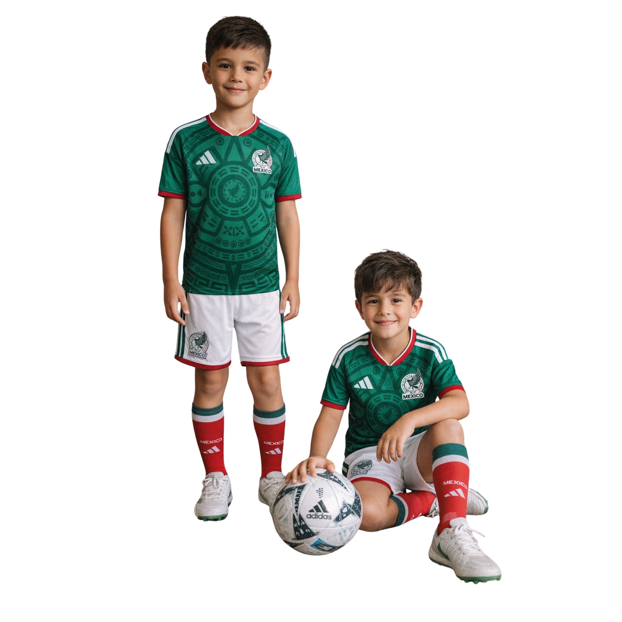 Kit de Criança - México Principal 26/27 - Mundial 2026