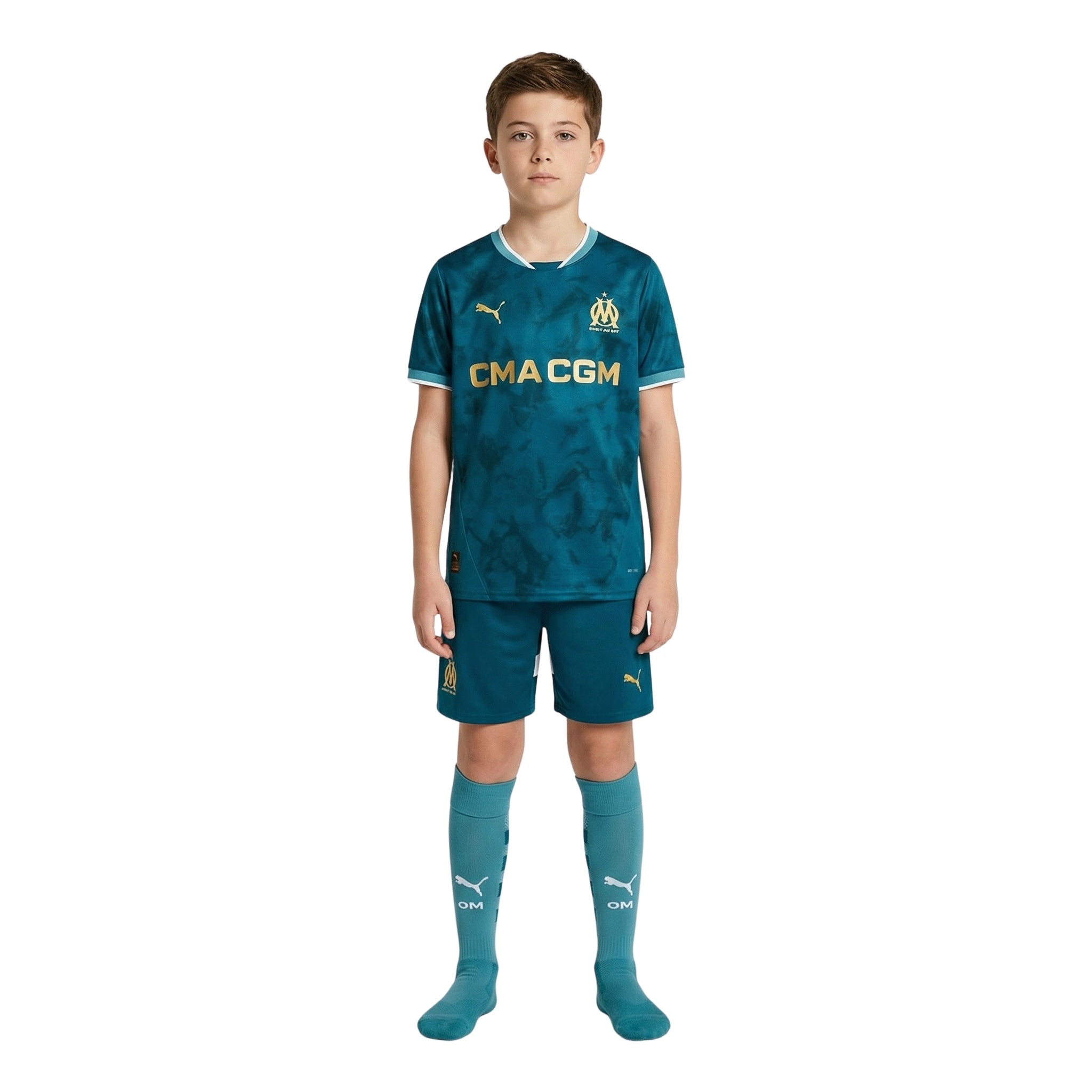 Kit de Criança - Olympique de Marseille Alternativa 24/25