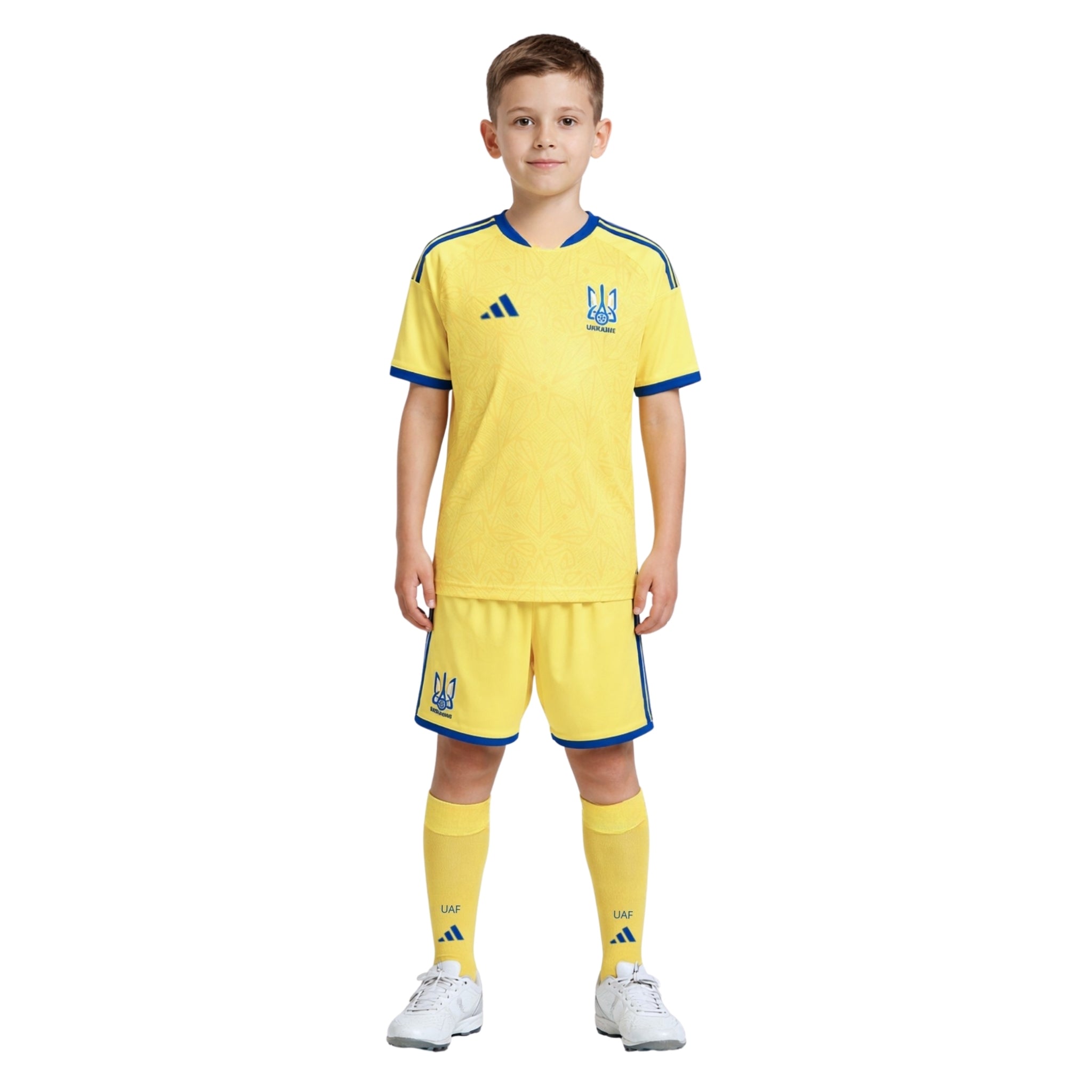 Kit de Criança - Ucrânia Principal 26/27 - Mundial 2026