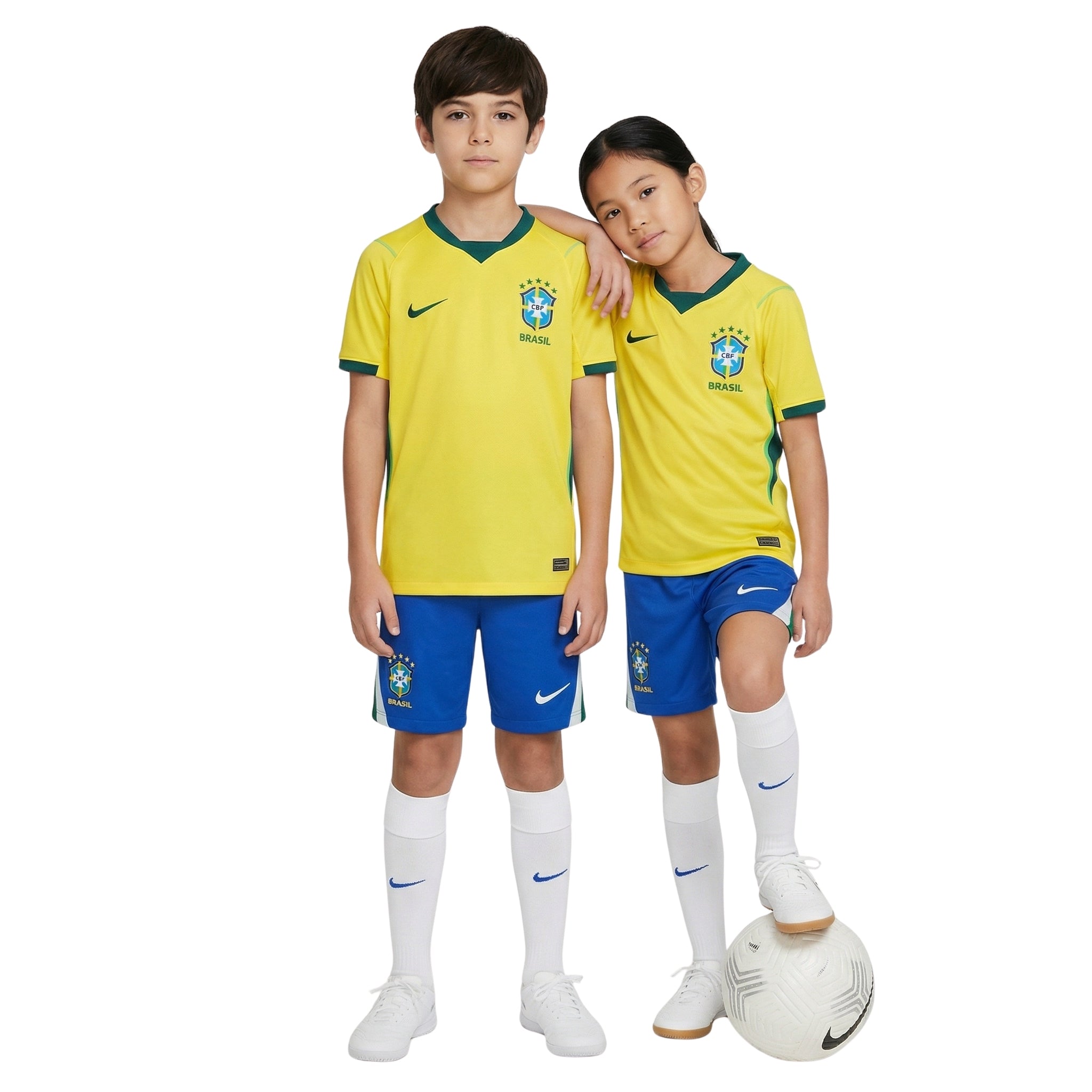 Kit de Criança - Brasil Principal 26/27 - Mundial 2026