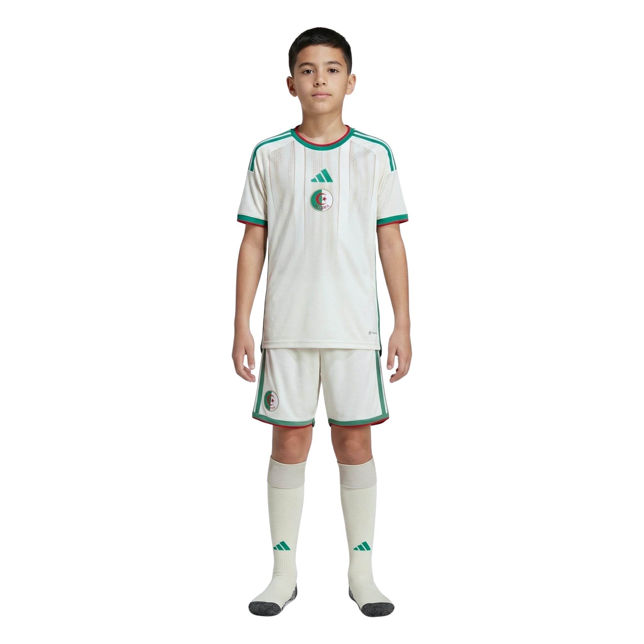 Kit de Criança - Argélia Principal 26/27 - Mundial 2026