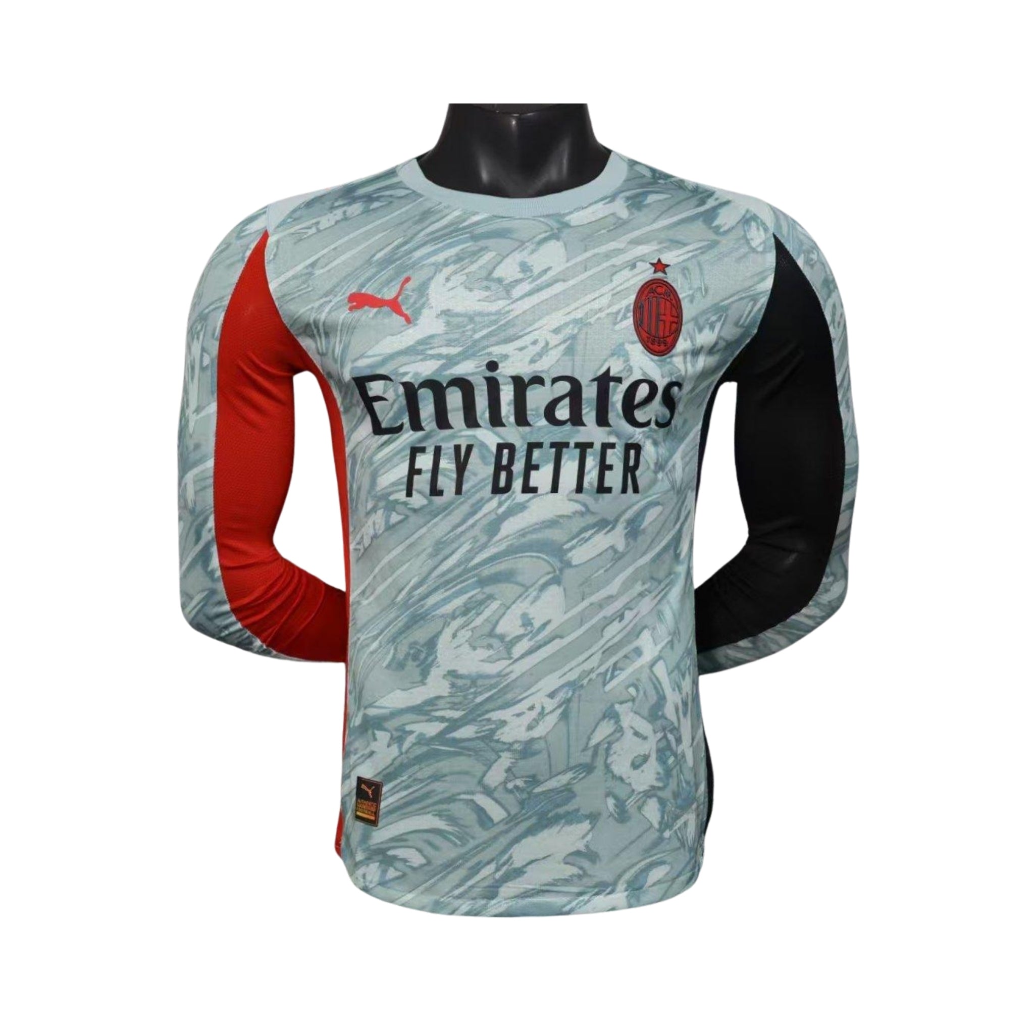 AC Milan Guarda-Redes 25/26 - Manga Comprida - Versão Jogador