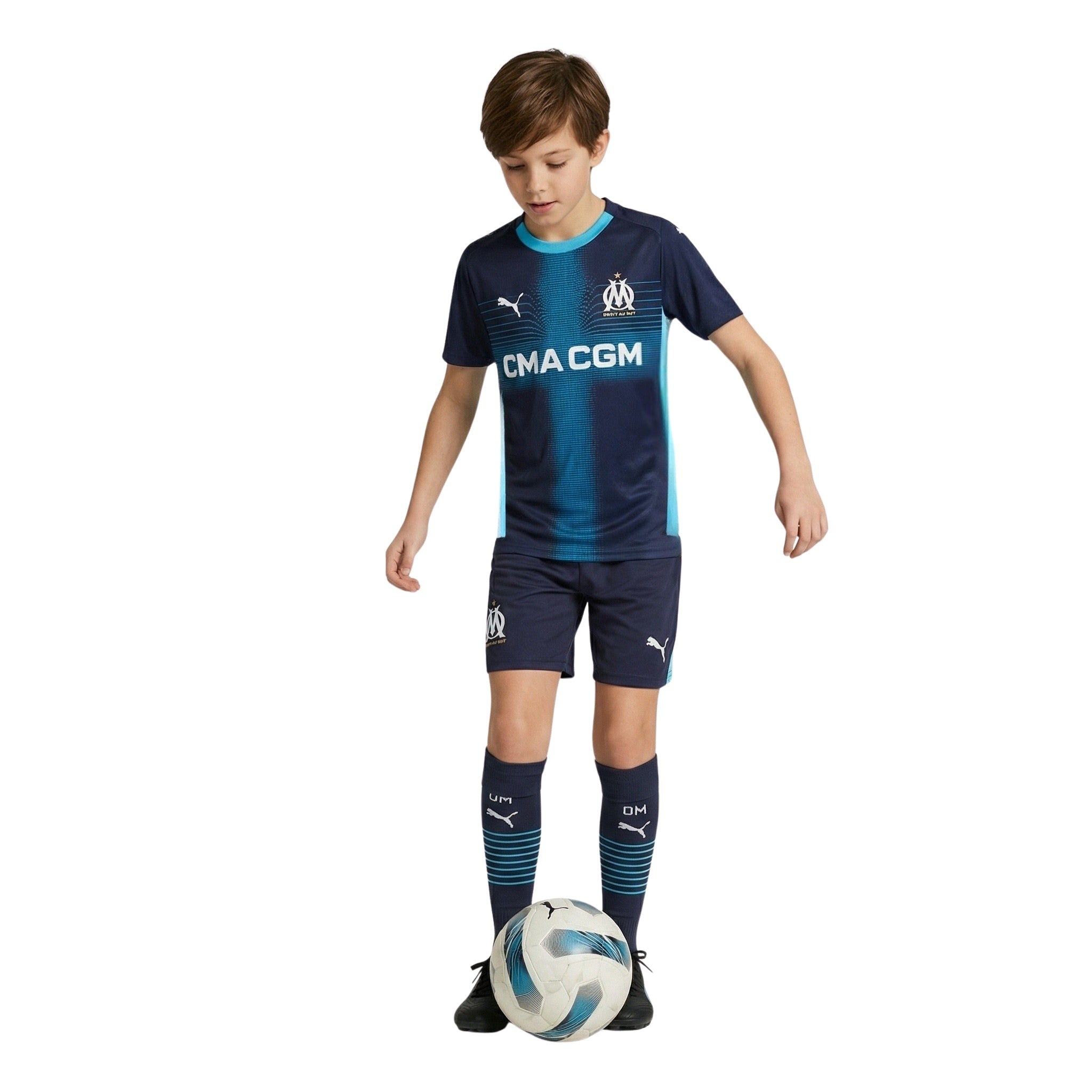 Kids Kit - Olympique de Marseille Away 25/26