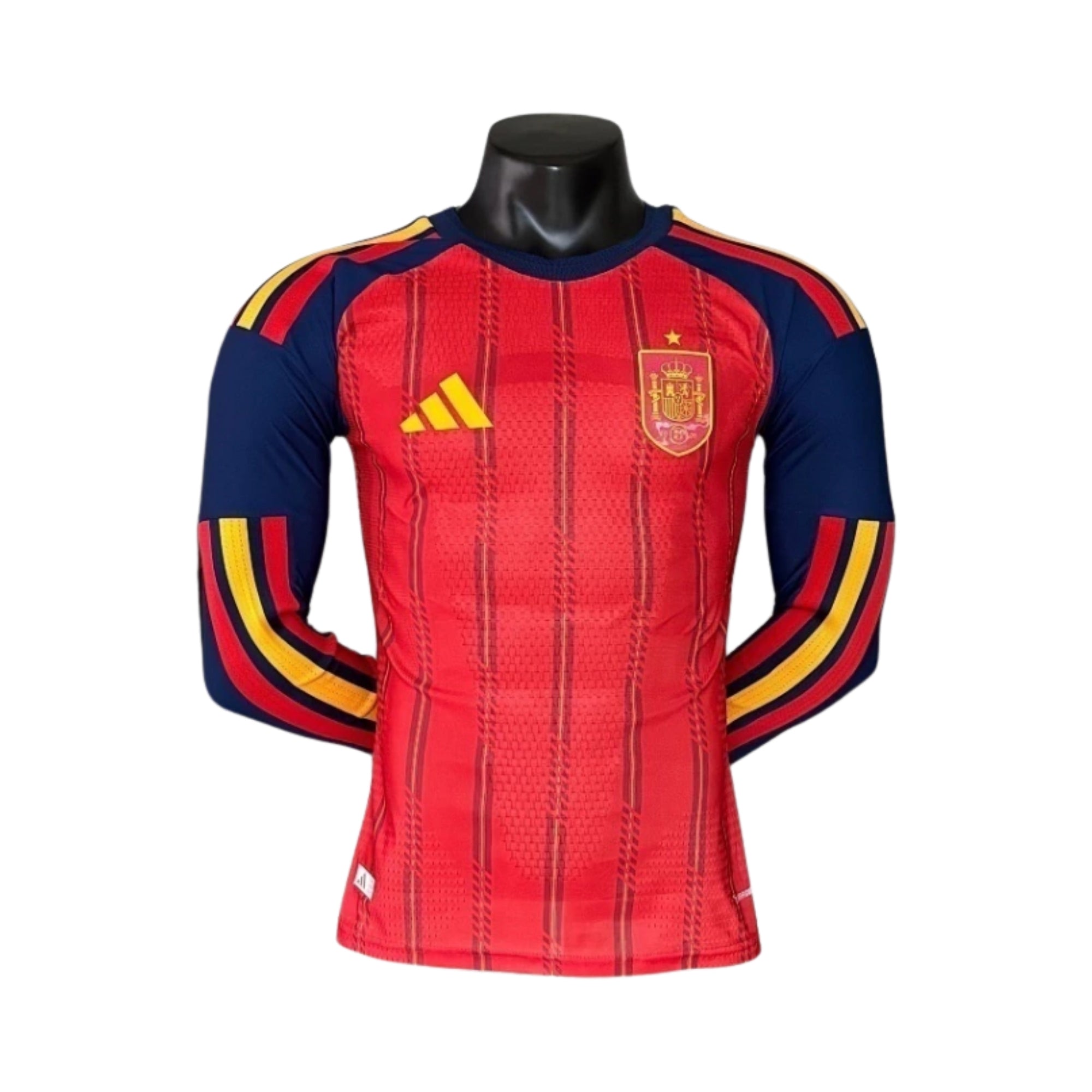 Espanha Principal 26/27 - Manga Comprida - Mundial 2026 - Versão Jogador