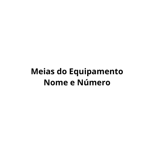 Personalisation - Socks do Equipamento + Nome e Número