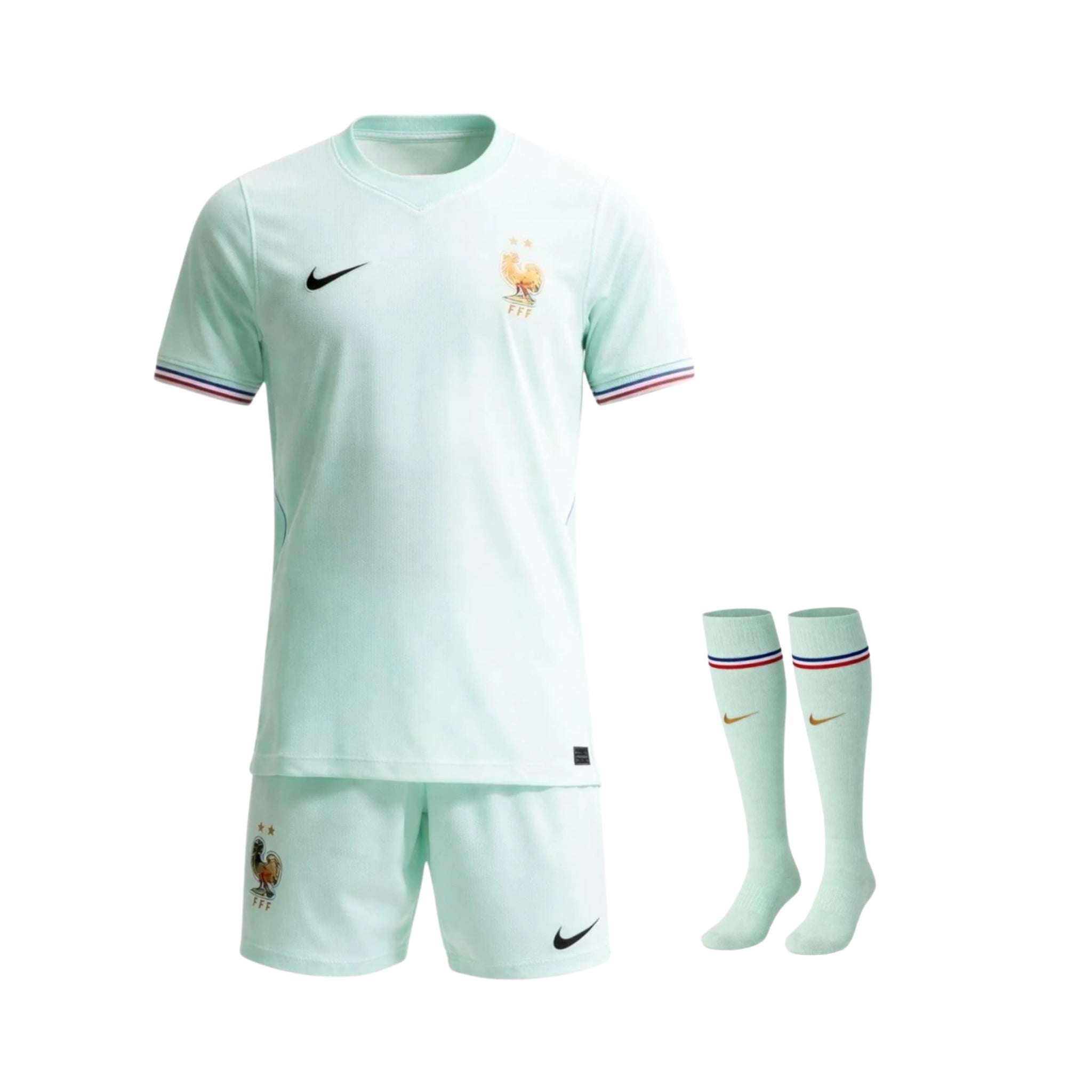 Kit de Criança - França Alternativa 26/27 - Mundial 2026