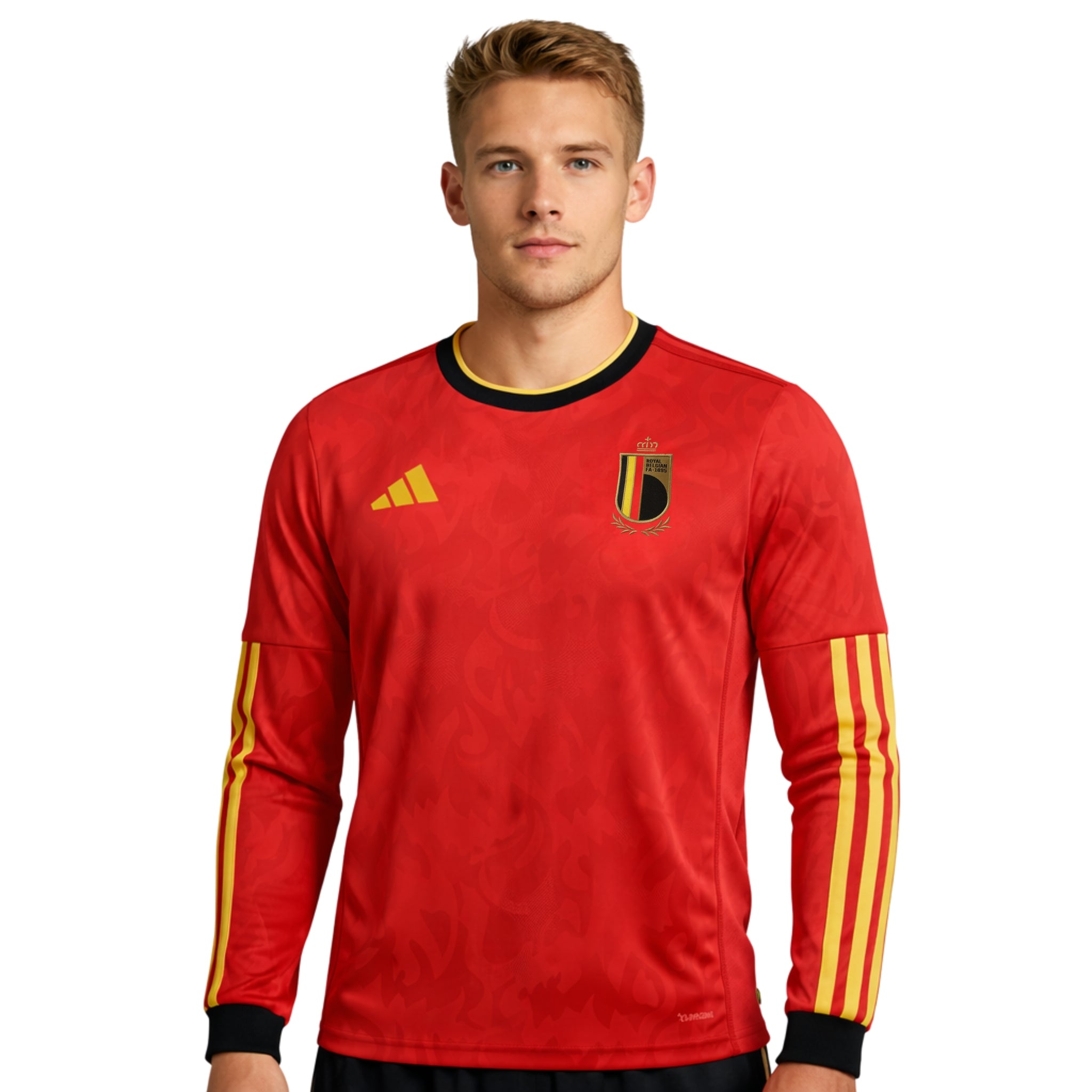 Bélgica Principal 26/27 - Manga Comprida - Mundial 2026