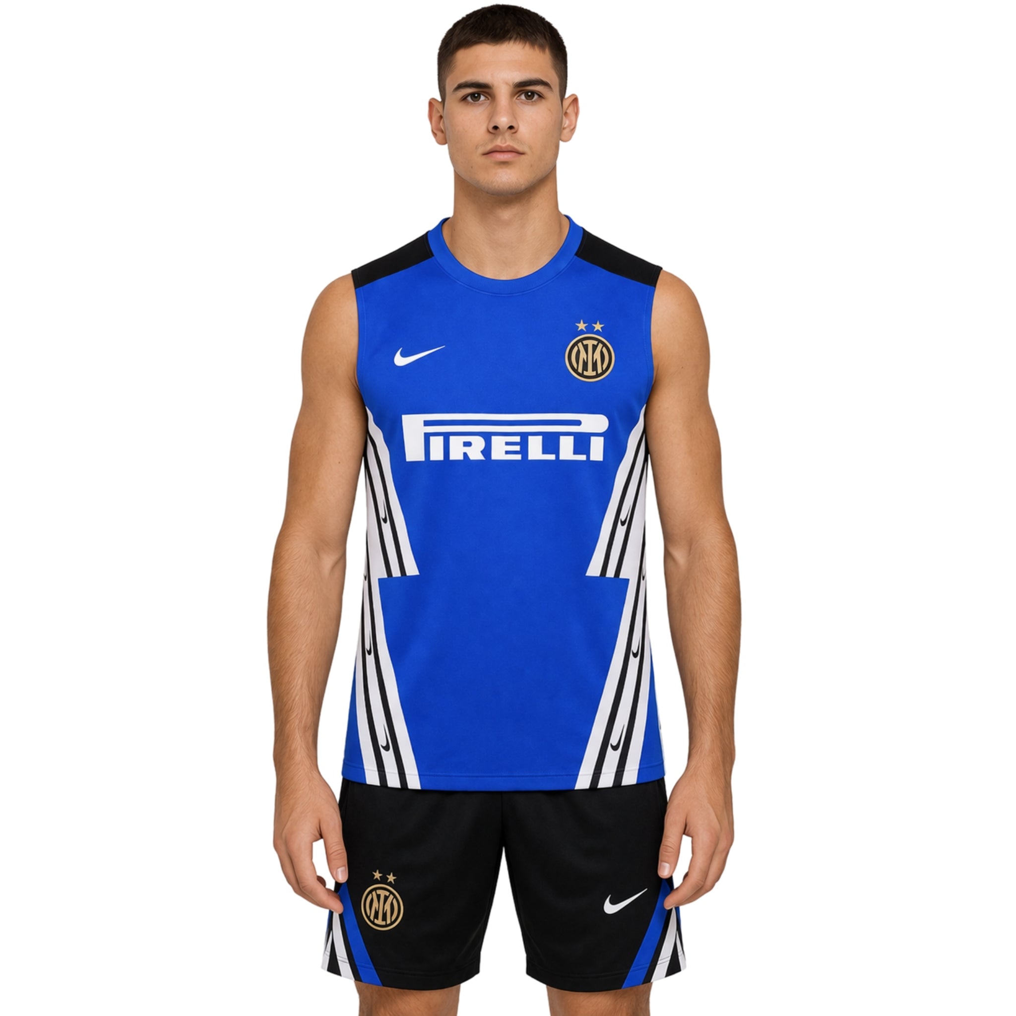 Inter Milan 25/26 - Equipamento de Treino - Manga Cava