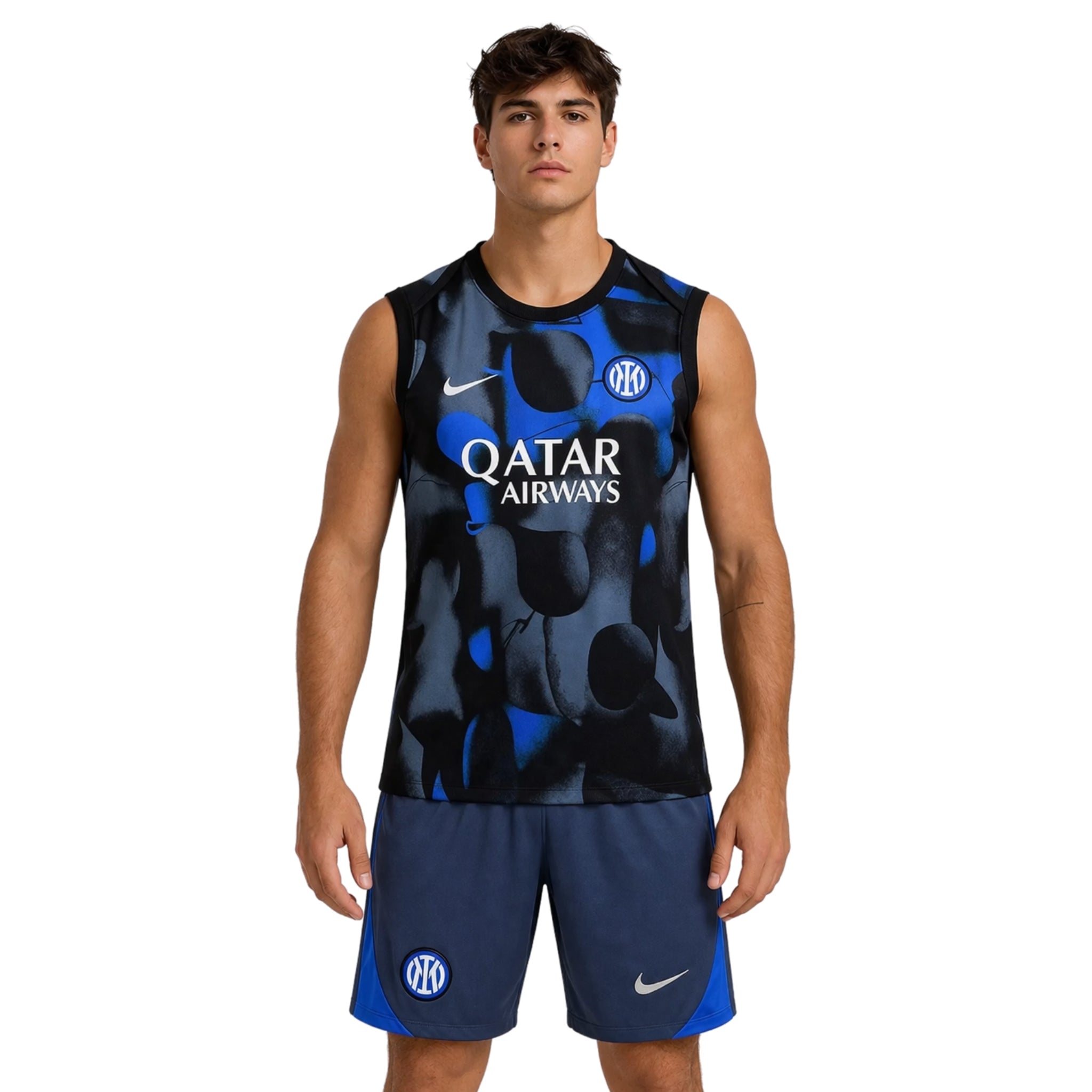 Inter Milan 25/26 - Equipamento de Treino - Manga Cava
