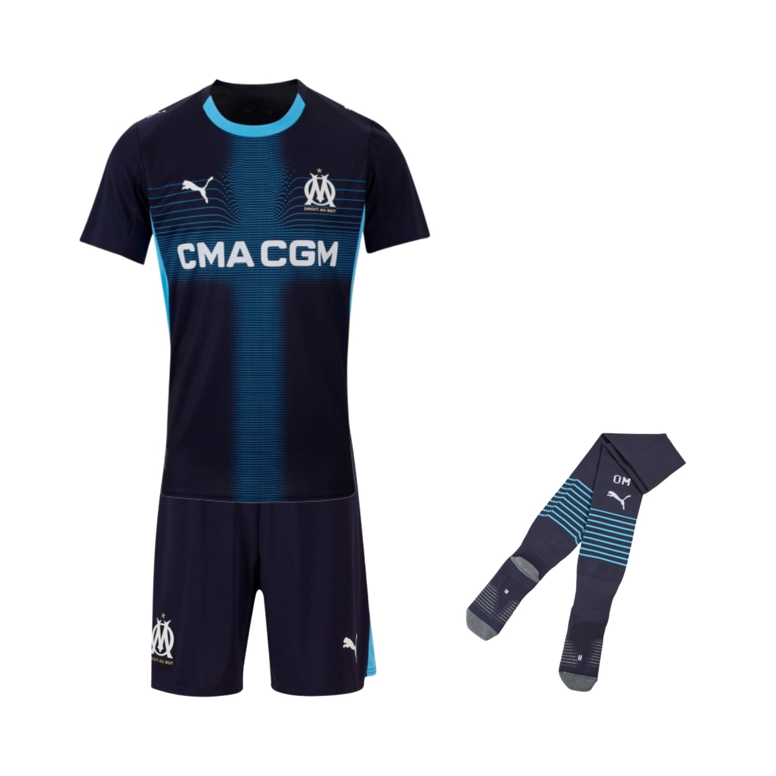 Kids Kit - Olympique de Marseille Away 25/26