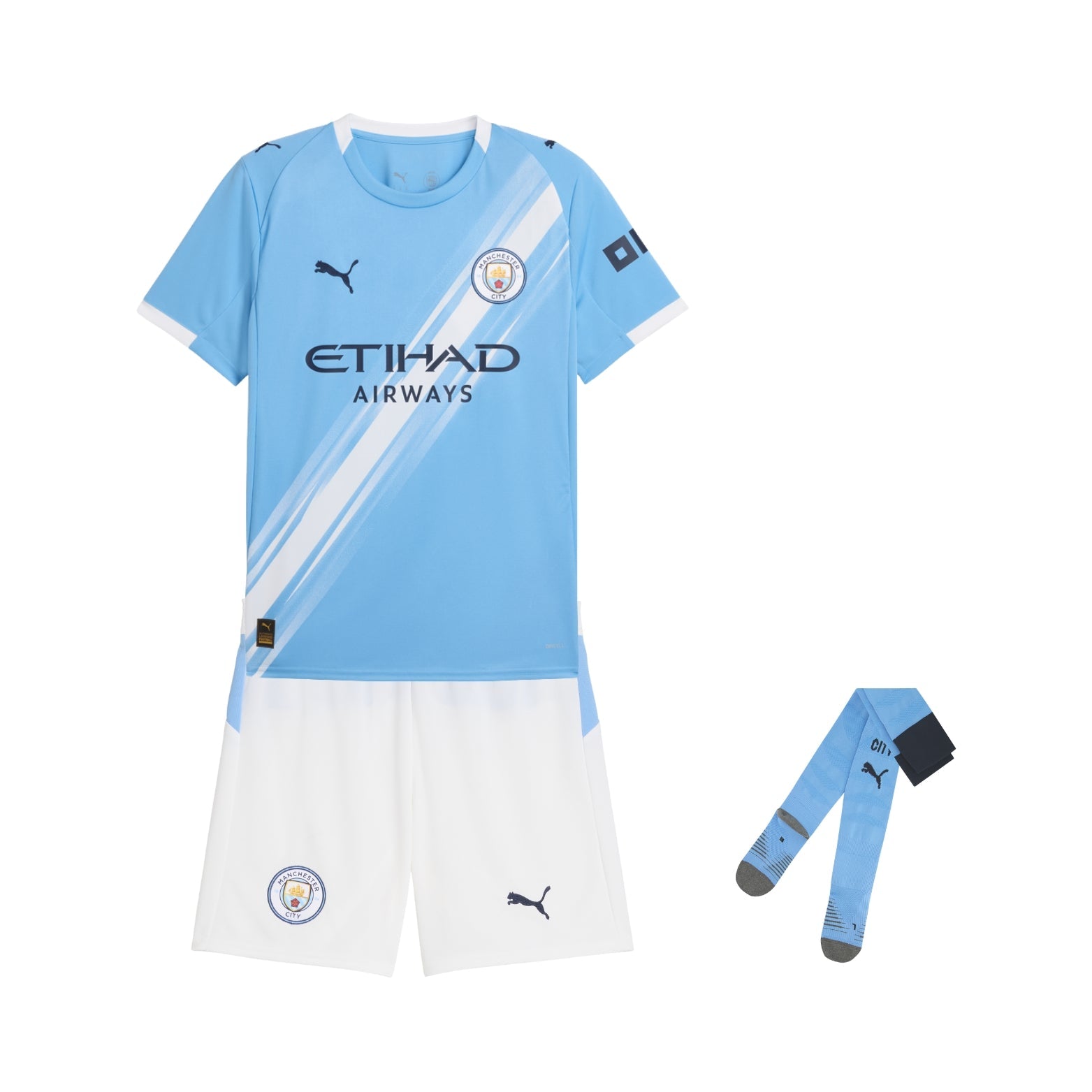 Kids Kit - Manchester City Home 25/26
