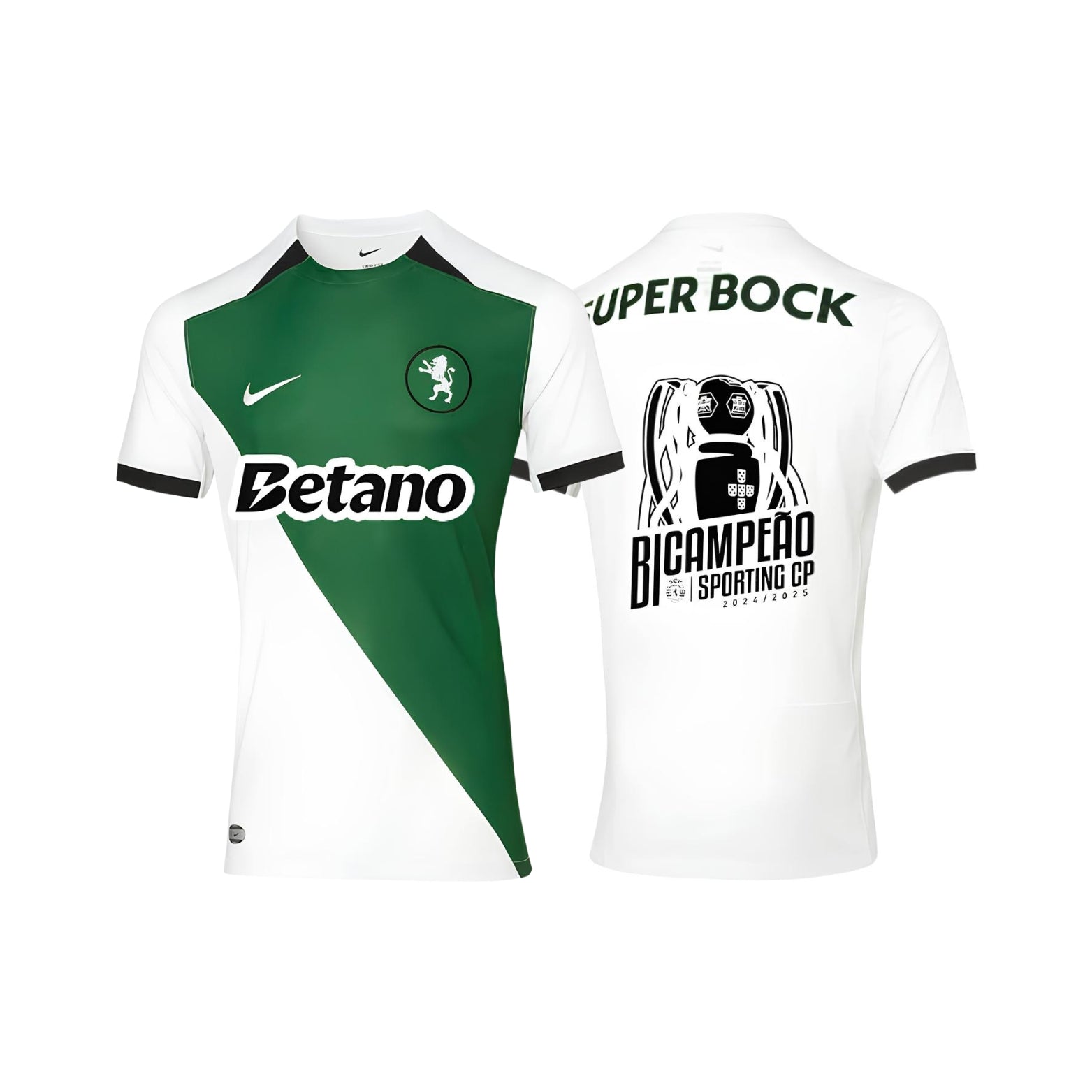 Sporting Edição Especial "Stromp" 24/25 - Todos os Patrocínios - Edição Bicampeão
