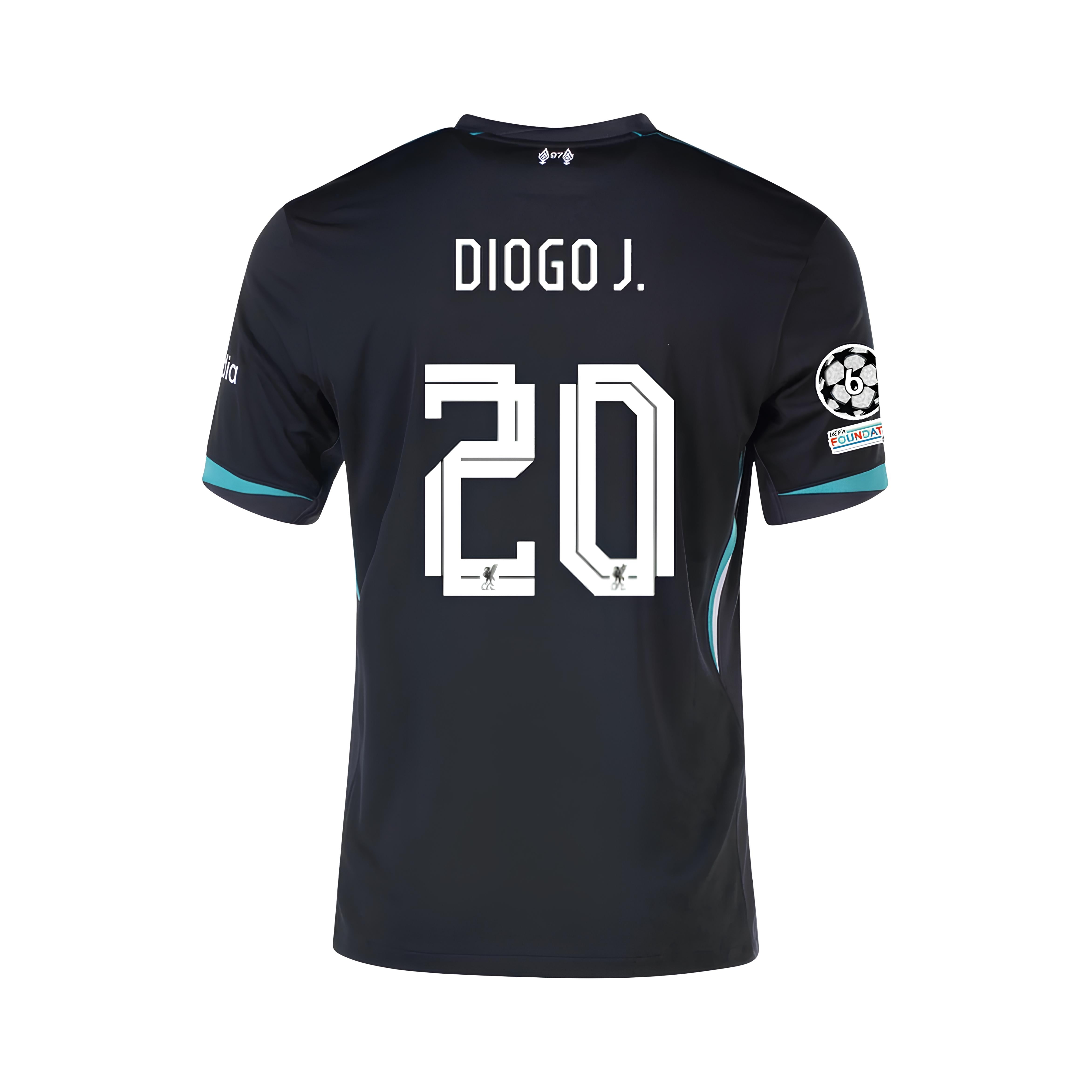 Liverpool Away 24/25 - DIOGO J. 20