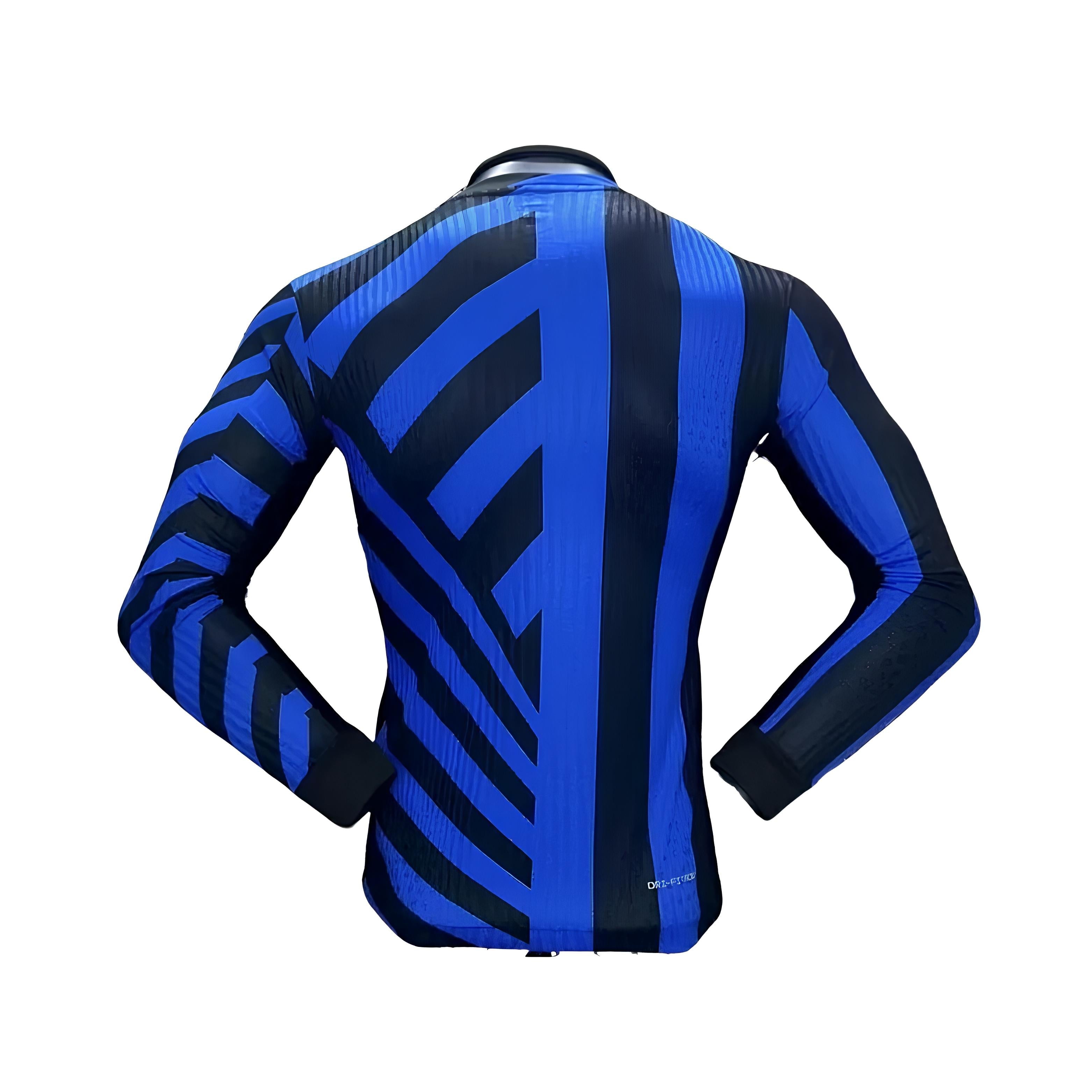Inter Milan Principal 24/25 - Versão Jogador - Manga Comprida