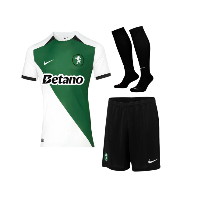 Kit de Criança - Sporting Edição Especial "Stromp" 24/25 - Edição Bicampeão
